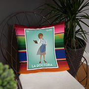 La Doctora Stuffed Pillow