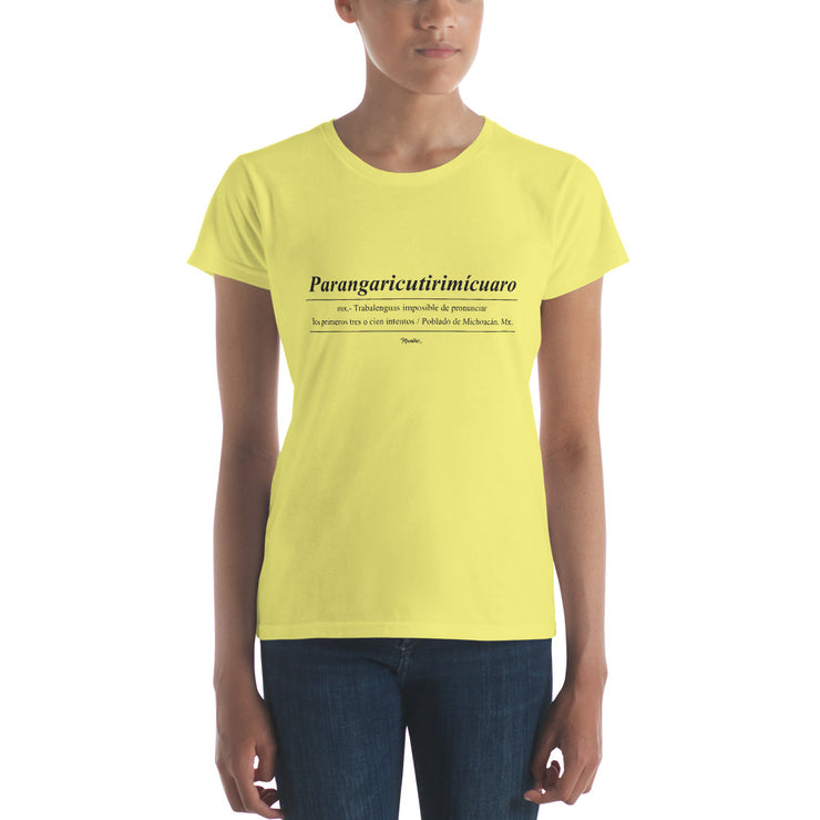 Parangaricutirimicuaro Women's Premium Tee