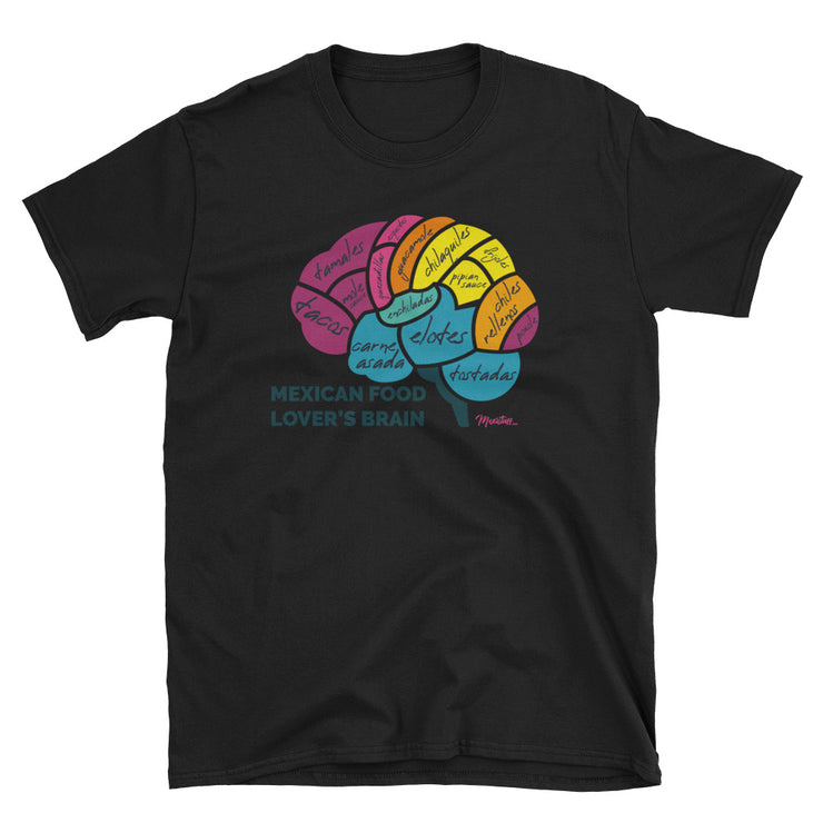 Mexican Food Lover´s Brain Unisex Tee