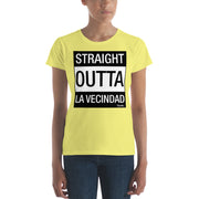 Straight Outta La vecindad Women's Premium Tee