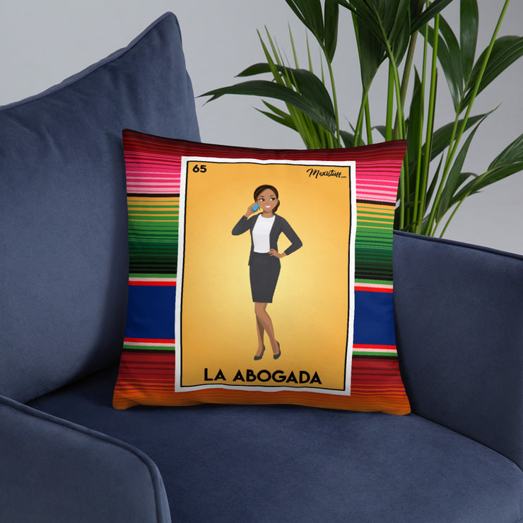 La Abogada Stuffed Pillow