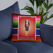 La Trabajadora Social Stuffed Pillow