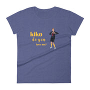Kiko Do You Love Me? Women's Premium Tee