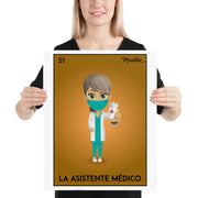 La Asistente Médico Poster