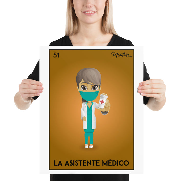 La Asistente Médico Poster