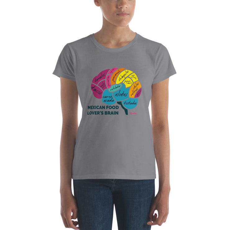 Mexican Food Lover´s Brain Women's Premium Tee