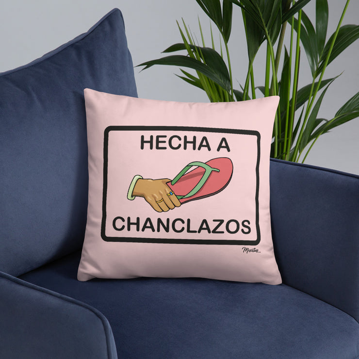 Hecha a Chanclazos Stuffed Pillow
