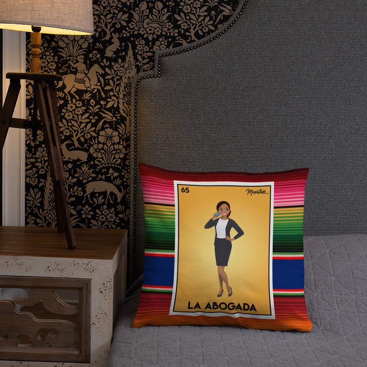 La Abogada Stuffed Pillow