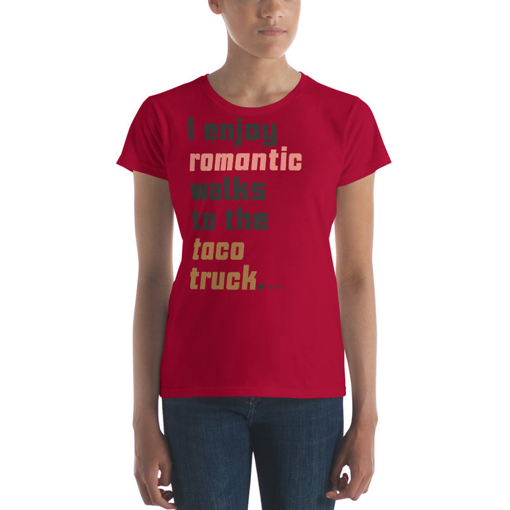 Walks To The Taco TruckWomen's Premium Tee