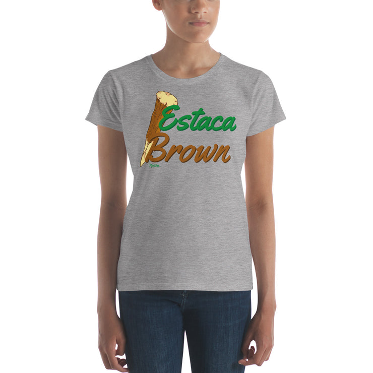 Estaca Brown Women's Premium Tee