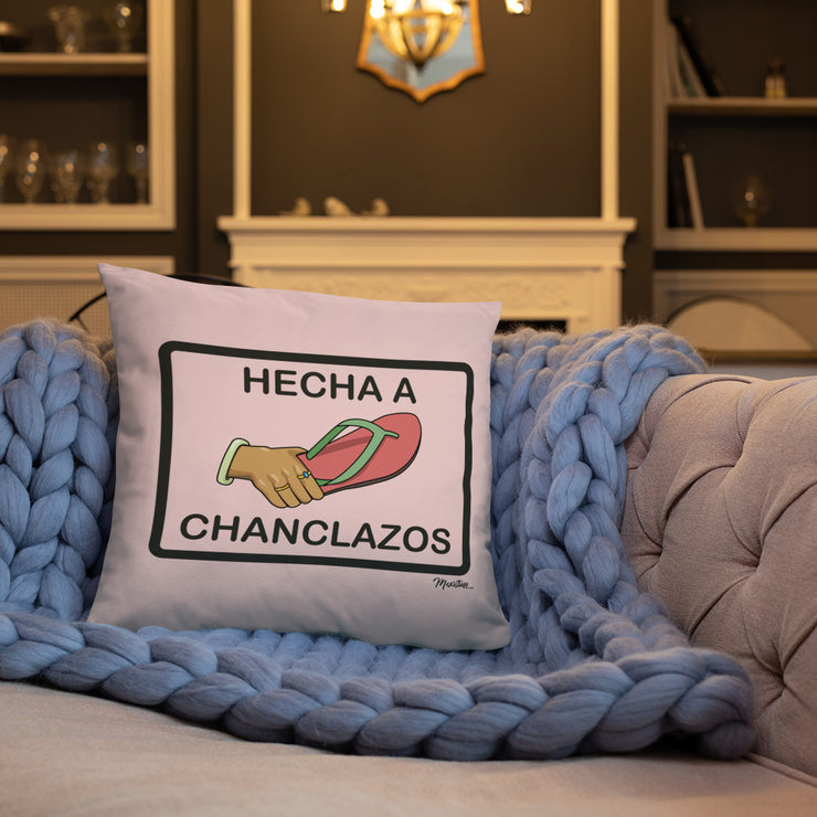 Hecha a Chanclazos Stuffed Pillow