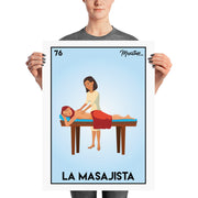 La Masajista Poster