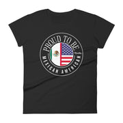Proud To Be Mexican American Women's Premium Tee