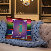La Psicologa Stuffed Pillow