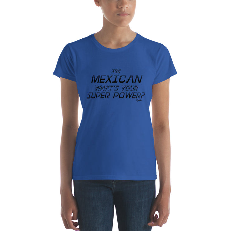 Mexican Super Power Women's Premium Tee