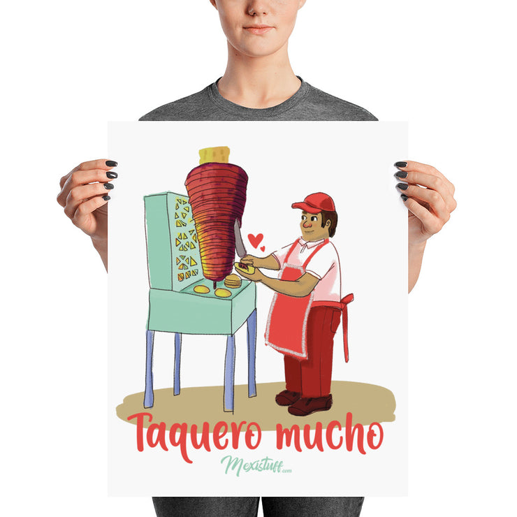 Taquero Mucho Poster