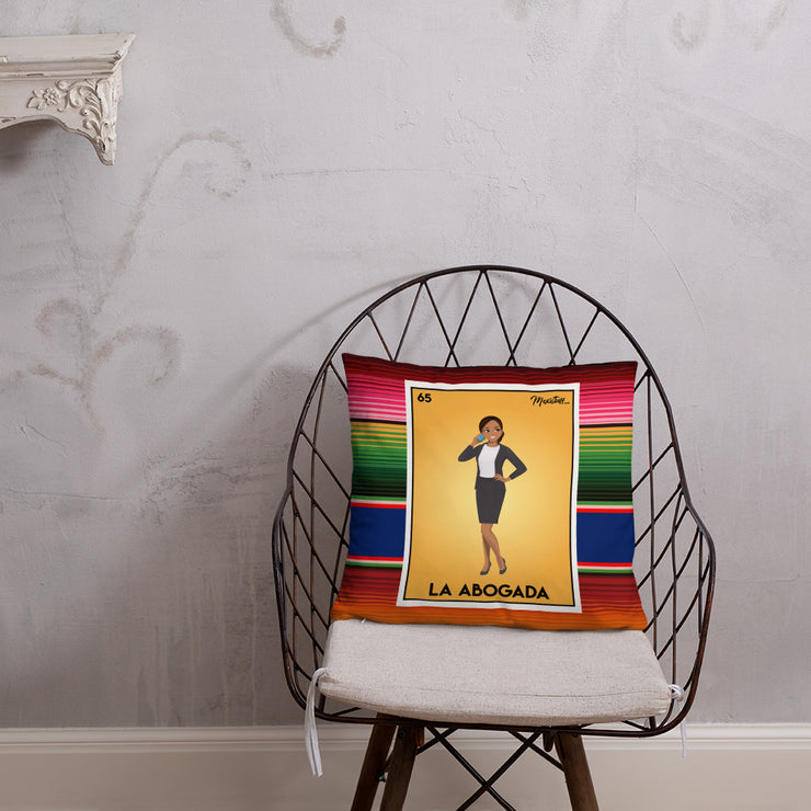 La Abogada Stuffed Pillow