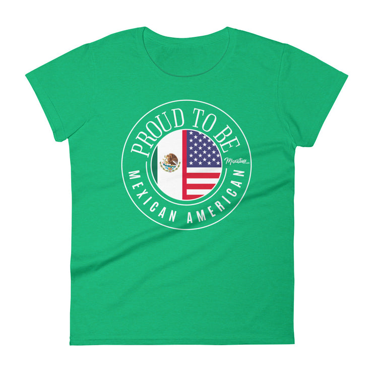 Proud To Be Mexican American Women's Premium Tee