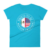 Proud To Be Mexican American Women's Premium Tee