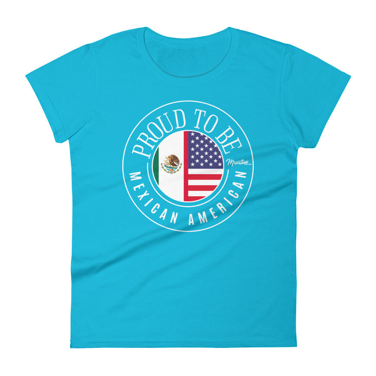 Proud To Be Mexican American Women's Premium Tee
