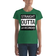 Straight Outta La vecindad Women's Premium Tee