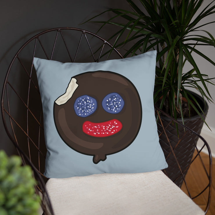 Paleta Payaso Face Stuffed Pillow