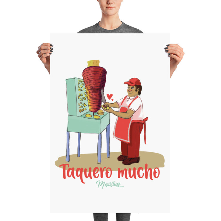 Taquero Mucho Poster