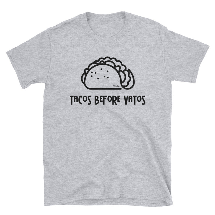 Tacos Before Vatos Unisex Tee