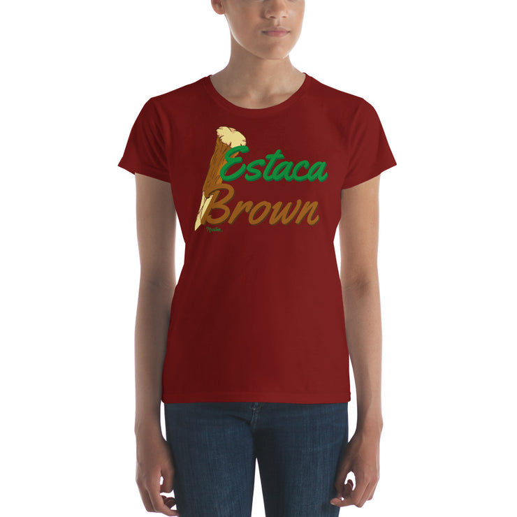 Estaca Brown Women's Premium Tee