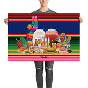 Mexistuff Design With Virgen Poster