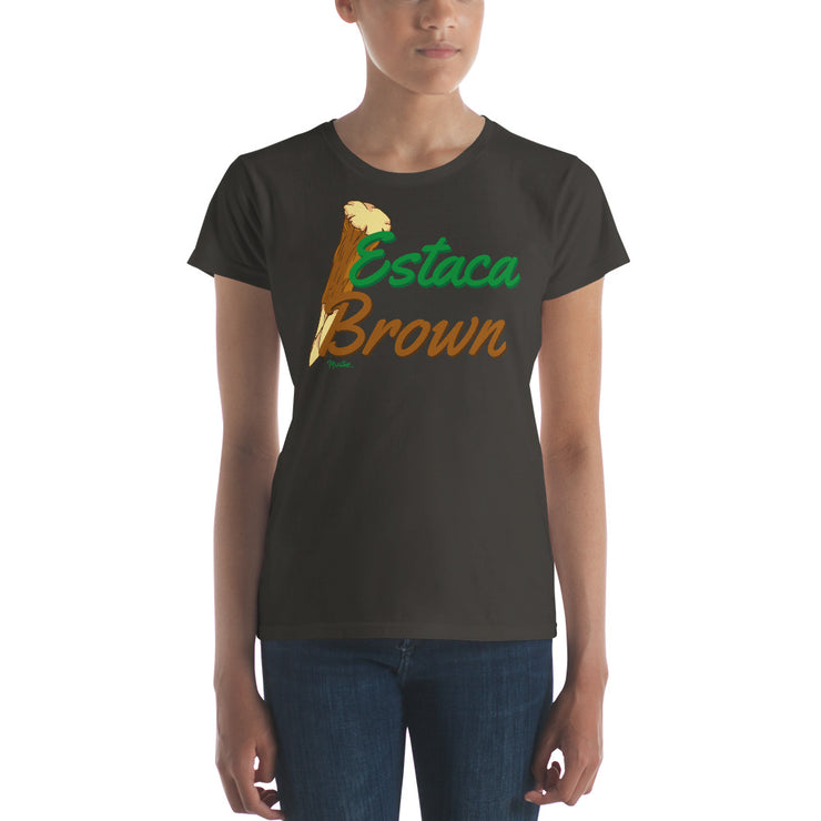 Estaca Brown Women's Premium Tee