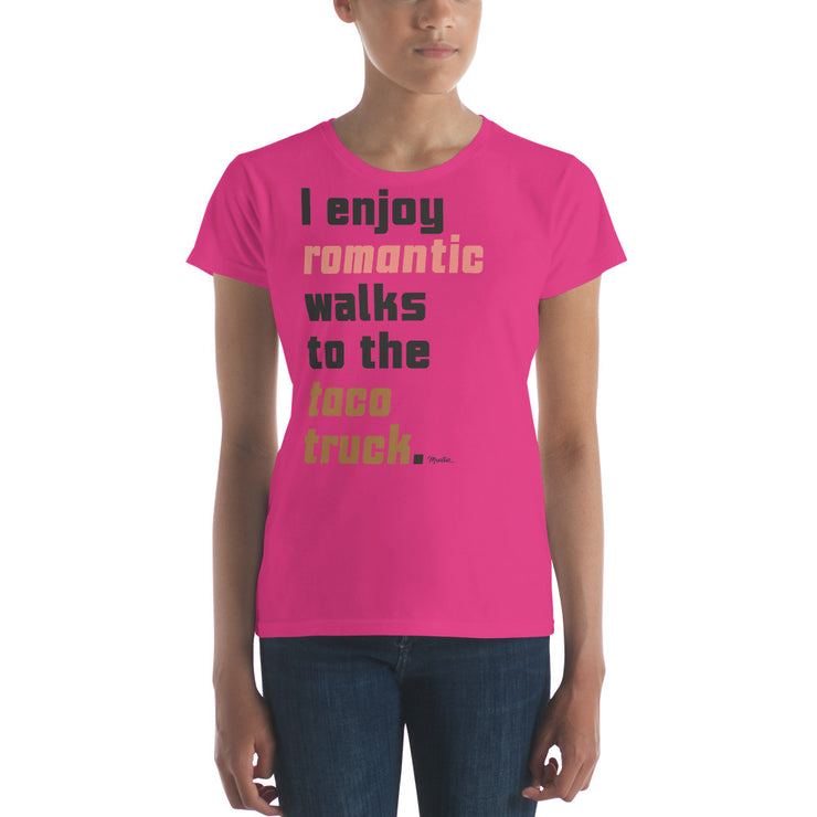 Walks To The Taco TruckWomen's Premium Tee
