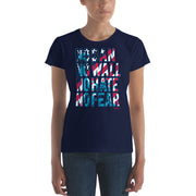 No Ban No Wall No Hate No Fear Women's Premium Tee