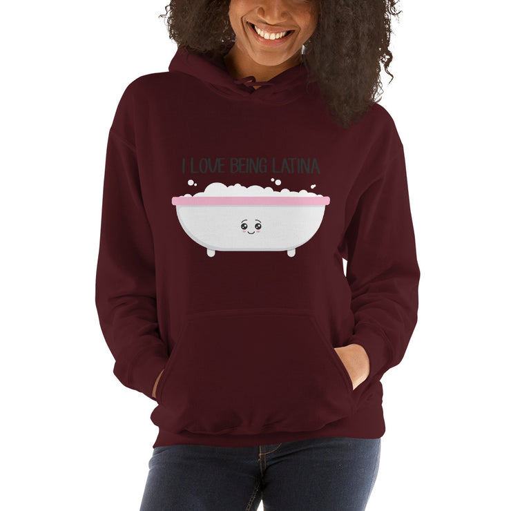 I Love Being Latina Unisex Hoodie