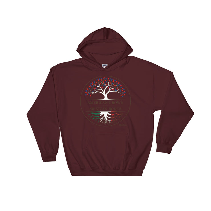 Roots burgundy online hoodie
