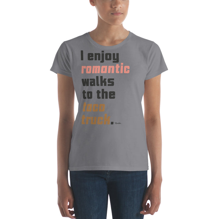 Walks To The Taco TruckWomen's Premium Tee