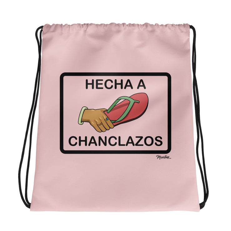 Hecha A Chanclazos Drawstring bag