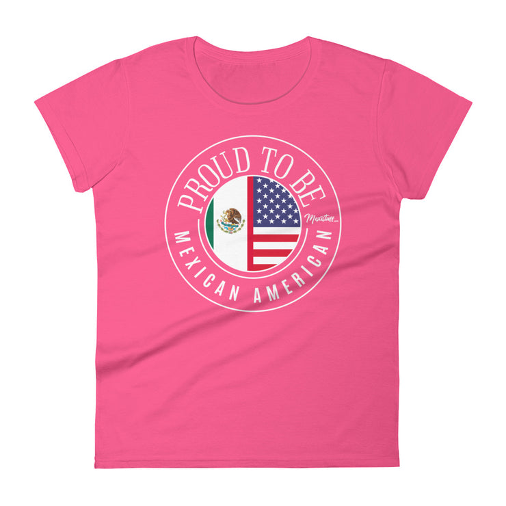 Proud To Be Mexican American Women's Premium Tee
