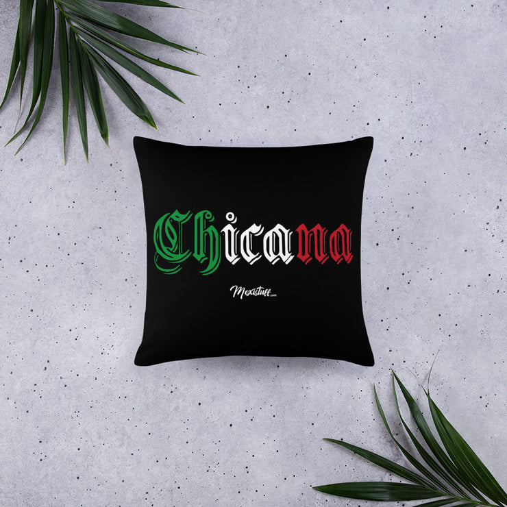 Chicana Stuffed Pillow