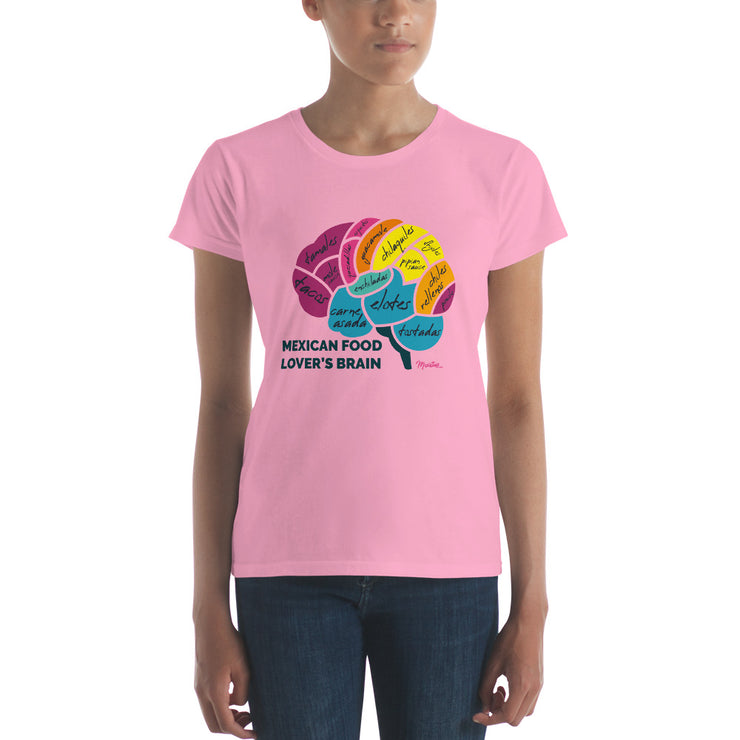 Mexican Food Lover´s Brain Women's Premium Tee