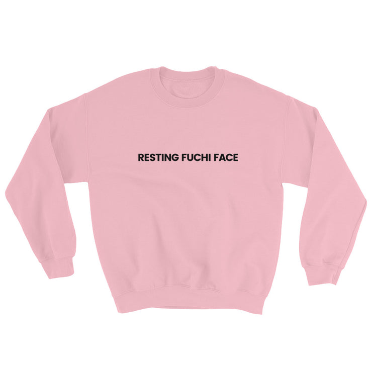 Resting Fuchi face Unisex Sweatshirt