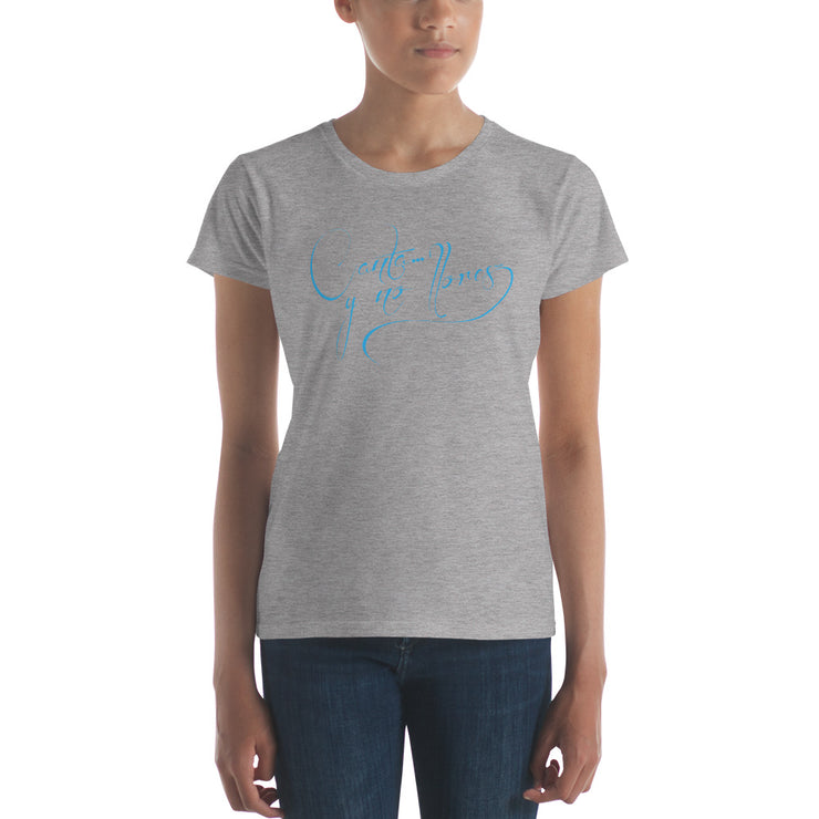 Canta Y No Llores Women's Premium Tee