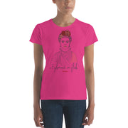 Frida Eyebrows #onfleeck Women's Premium Tee