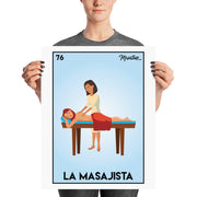 La Masajista Poster