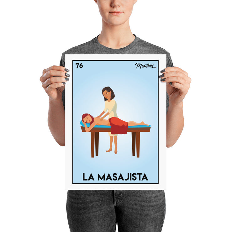 La Masajista Poster