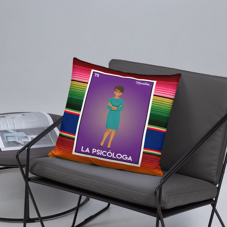 La Psicologa Stuffed Pillow