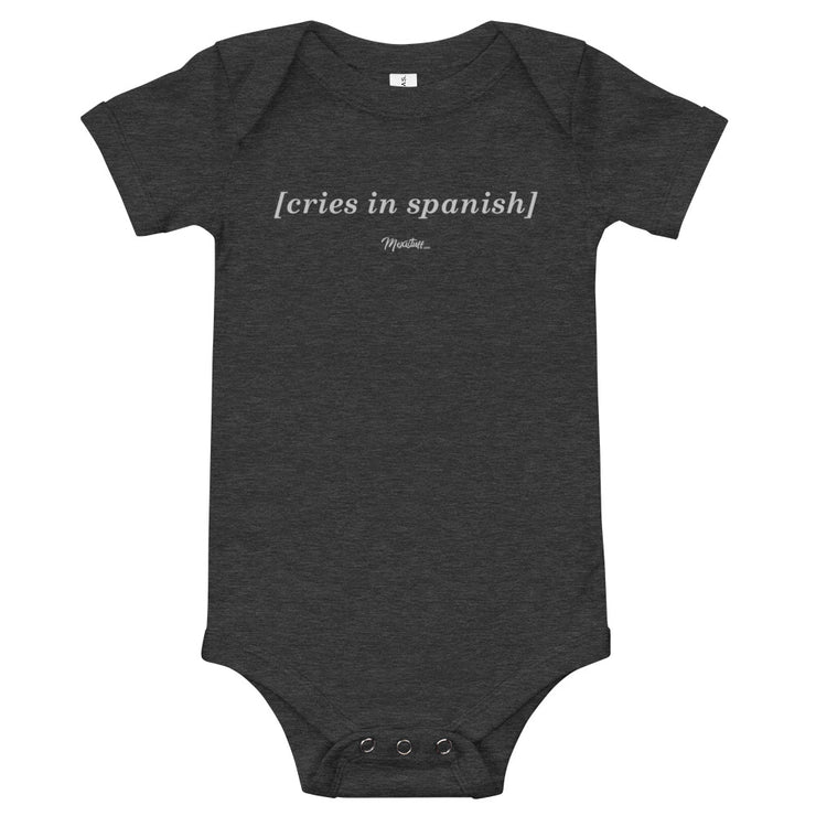 Cries in Spanish Baby JUANsie