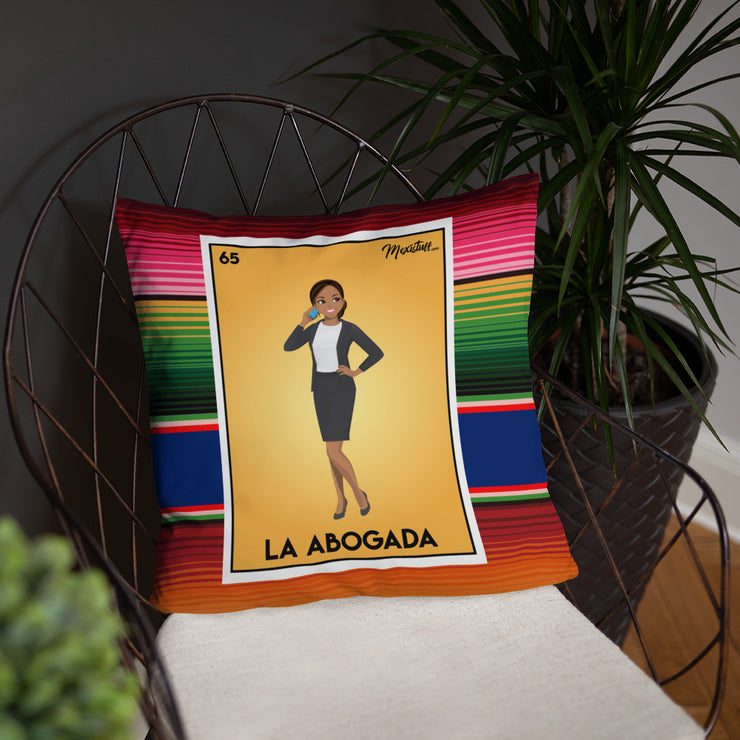 La Abogada Stuffed Pillow