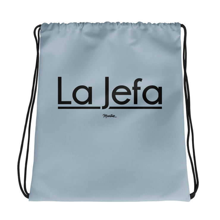 La Jefa Drawstring bag