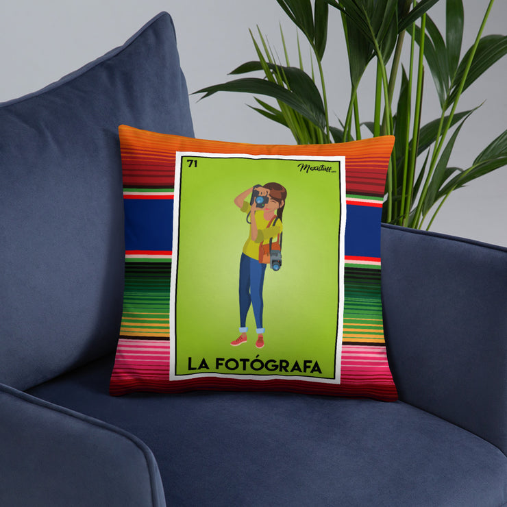 La Fotografa Stuffed Pillow